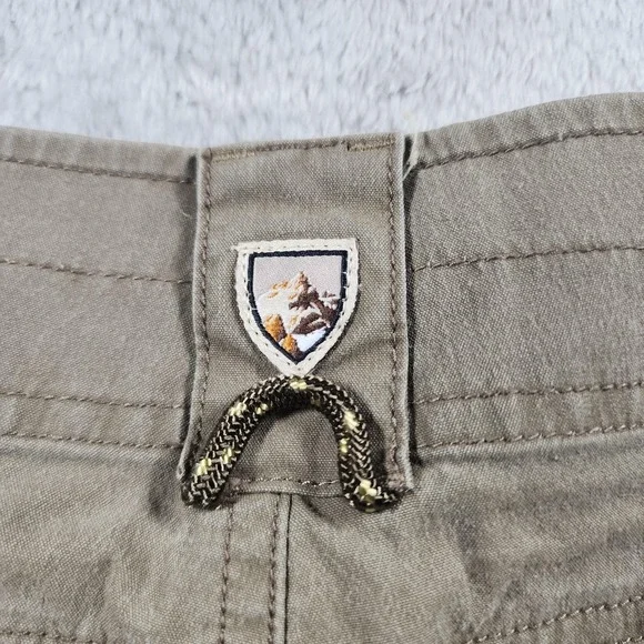 Kuhl Ramblr Shorts Mens 40 Beige Cargo Canvas Stretch Outdoor Hiking Travel - Picture 14 of 16